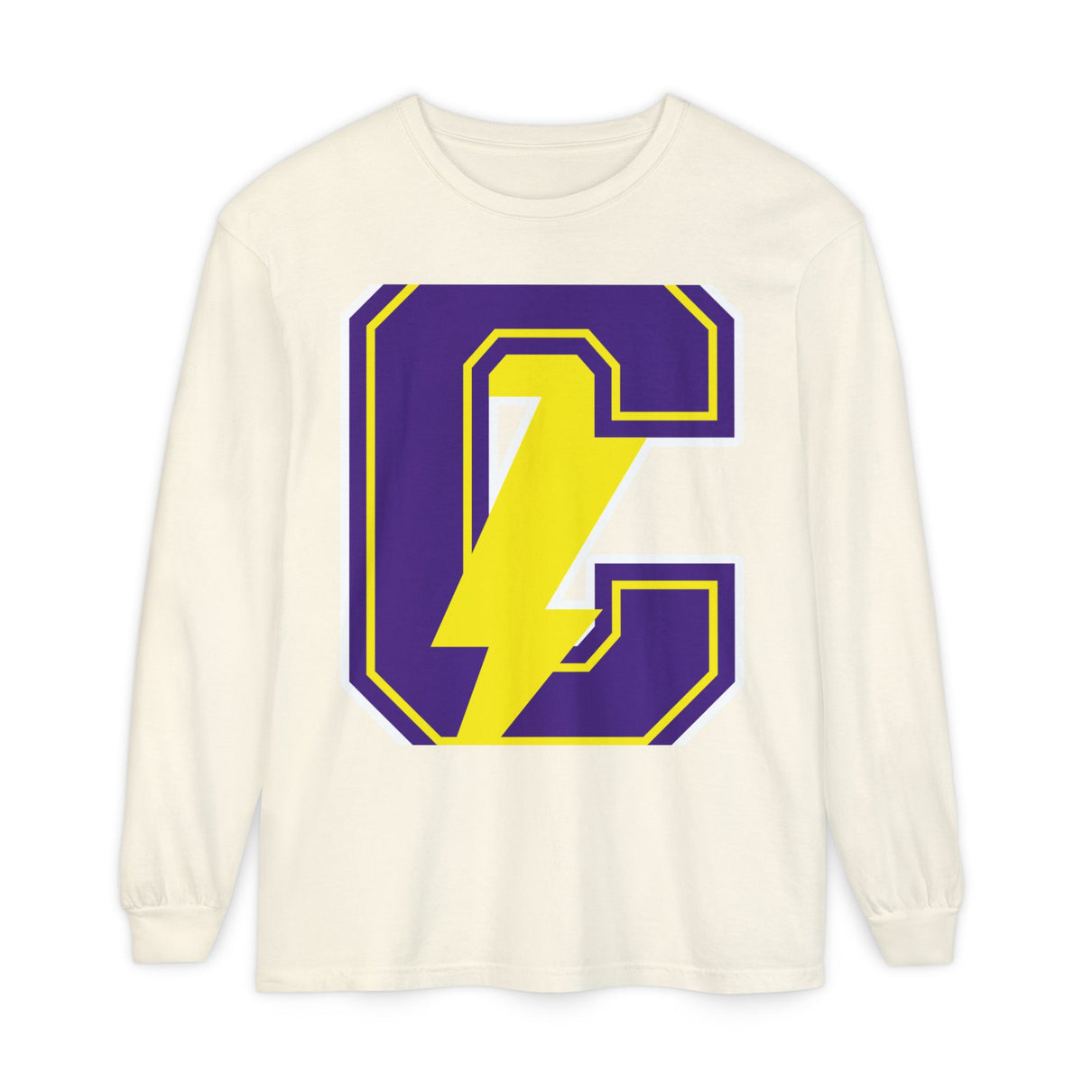 Garment-Dyed Long Sleeve Tee