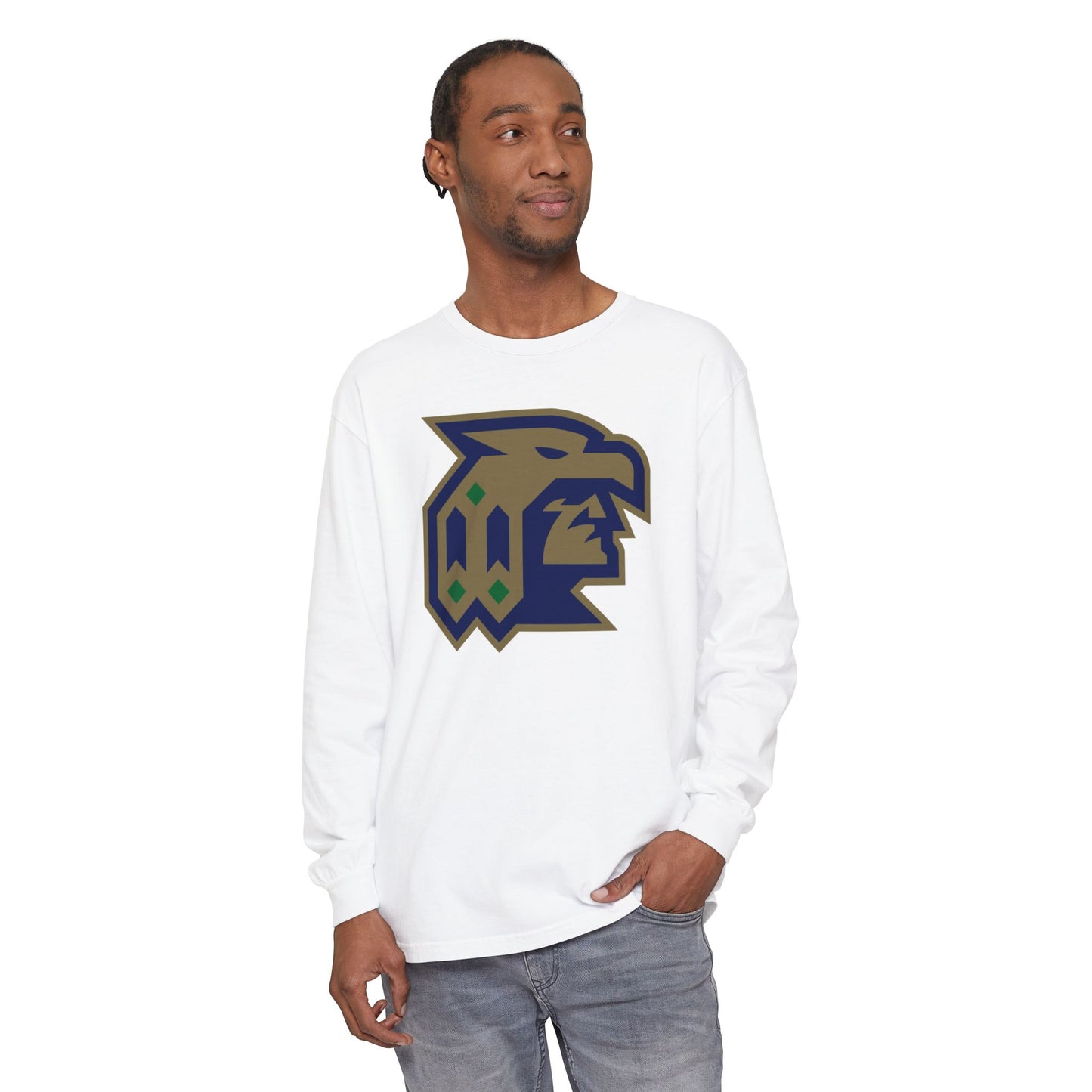 Garment-Dyed Long Sleeve Tee