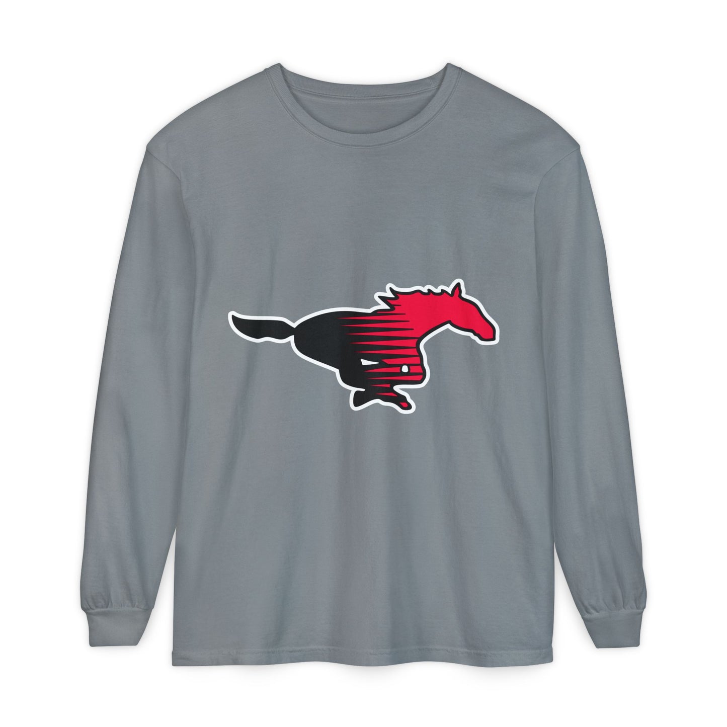 Garment-Dyed Long Sleeve Tee
