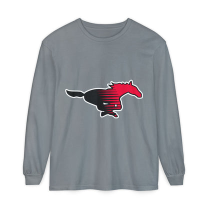 Garment-Dyed Long Sleeve Tee