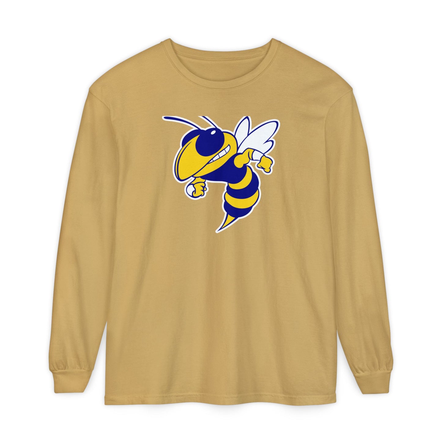 Garment-Dyed Long Sleeve Tee