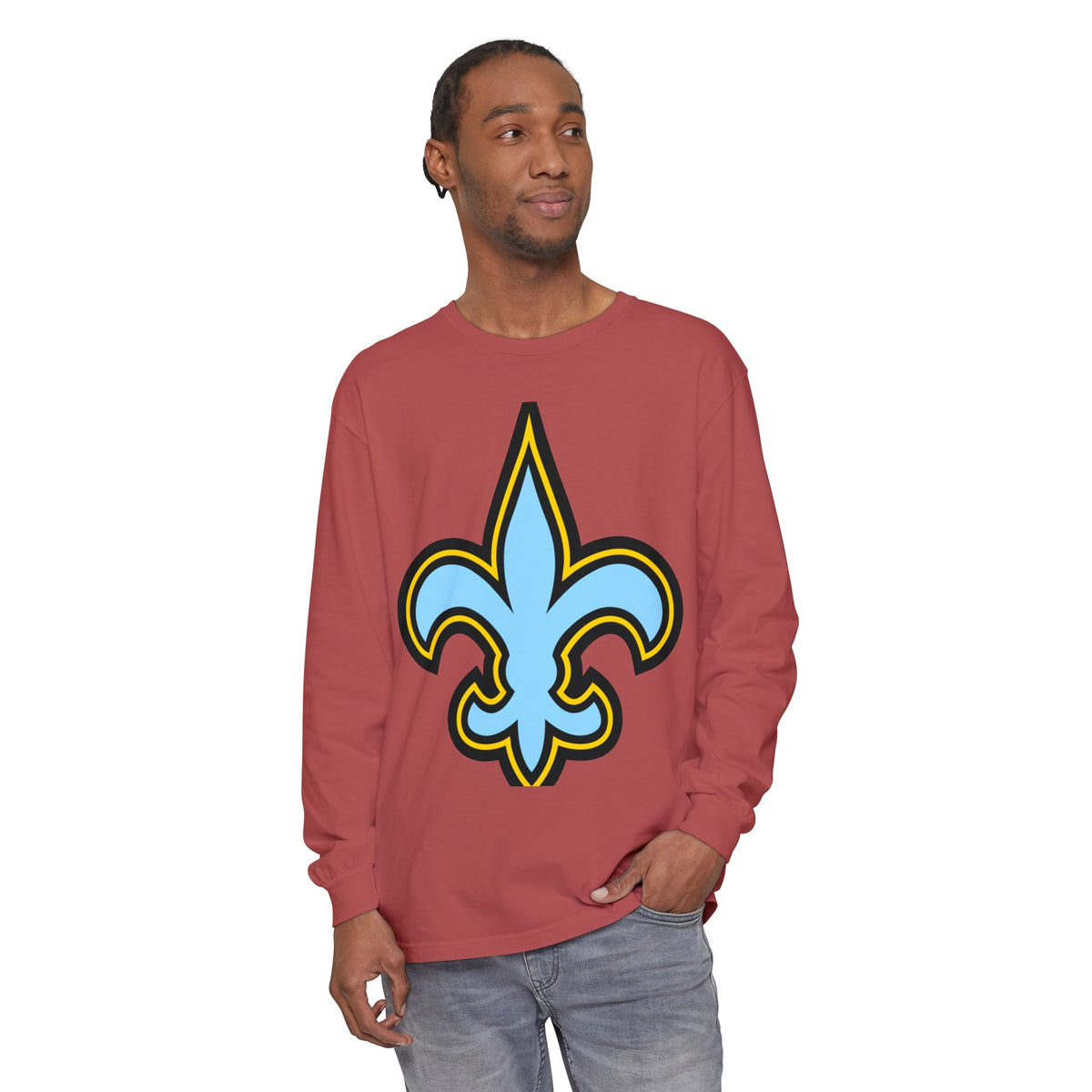 Garment-Dyed Long Sleeve Tee