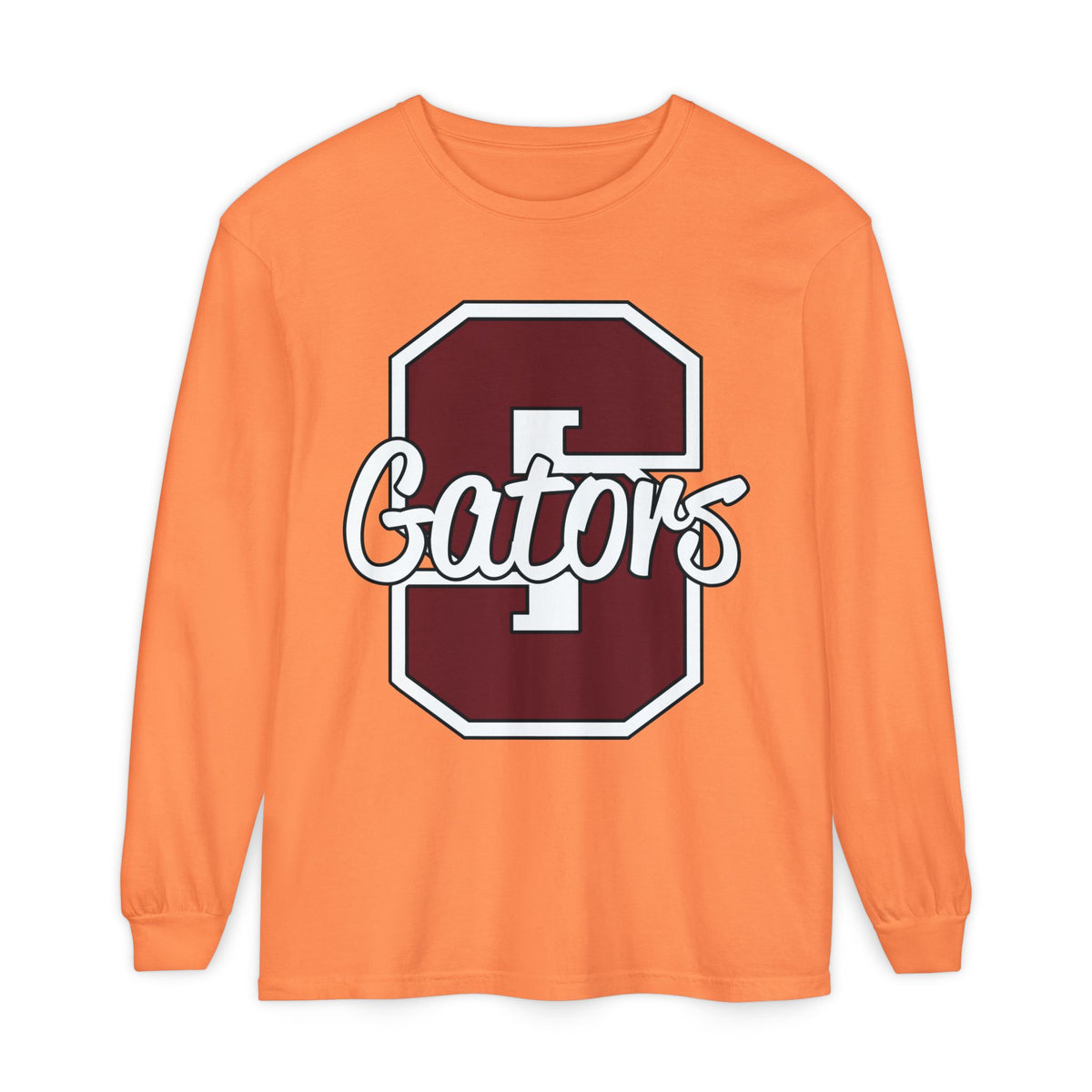 Garment-Dyed Long Sleeve Tee