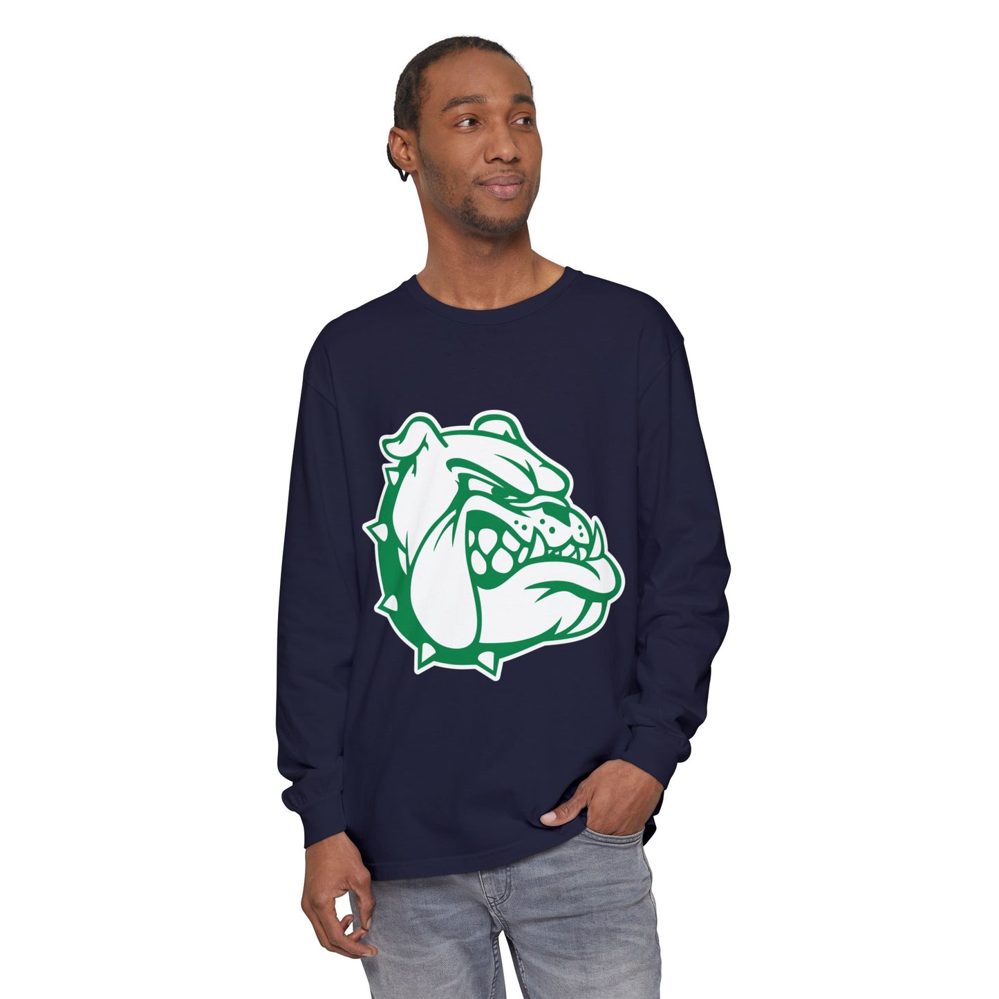 Garment-Dyed Long Sleeve Tee