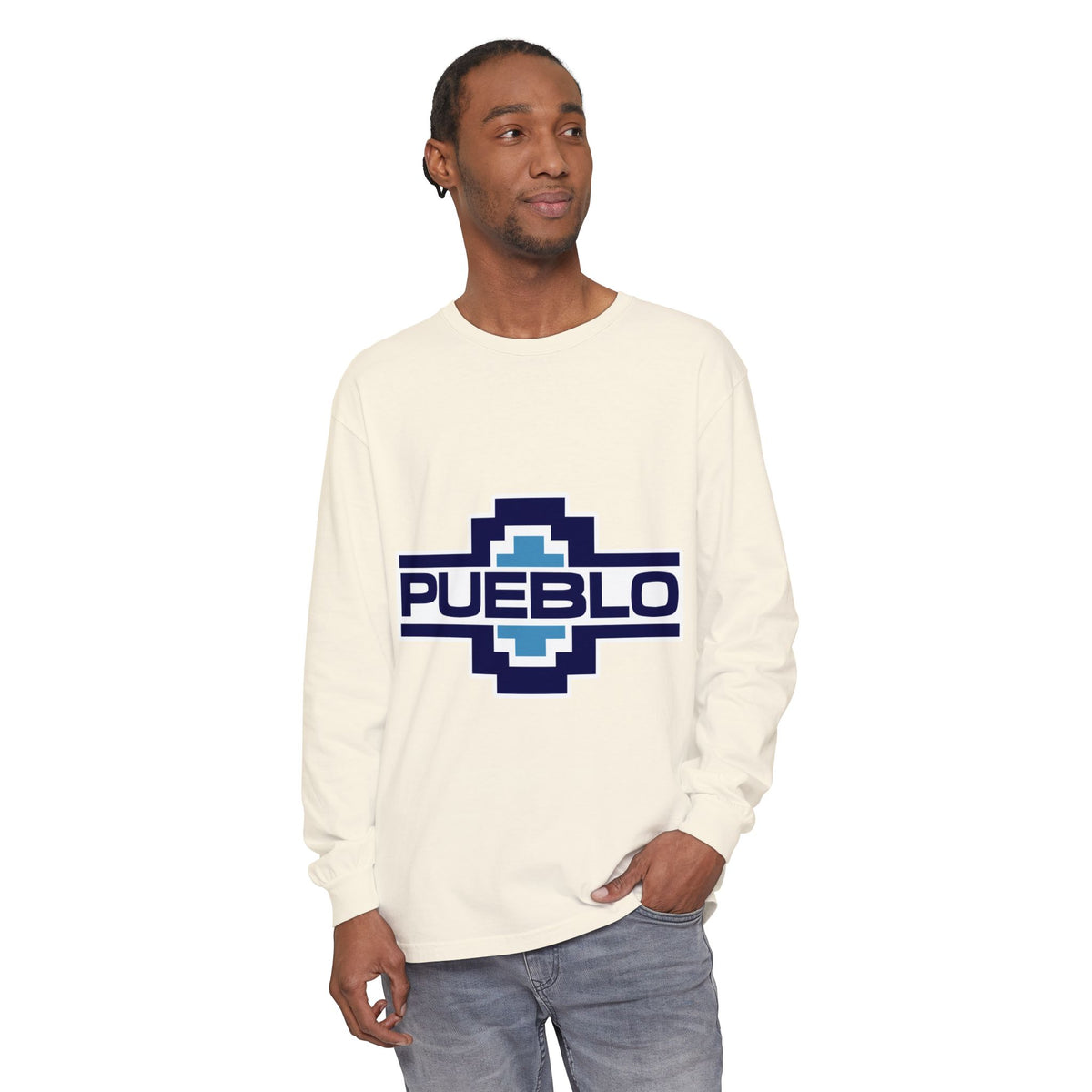 Garment-Dyed Long Sleeve Tee