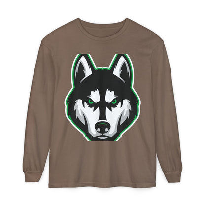Garment-Dyed Long Sleeve Tee