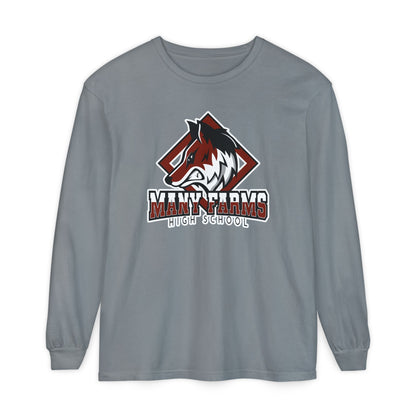 Garment-Dyed Long Sleeve Tee