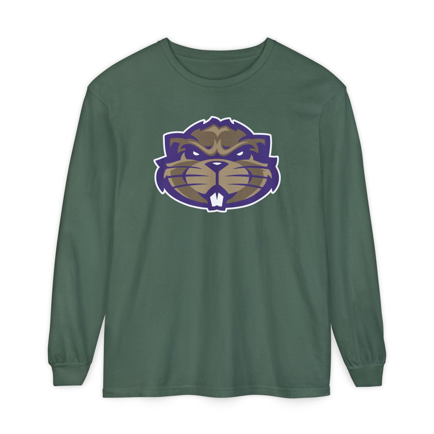 Garment-Dyed Long Sleeve Tee