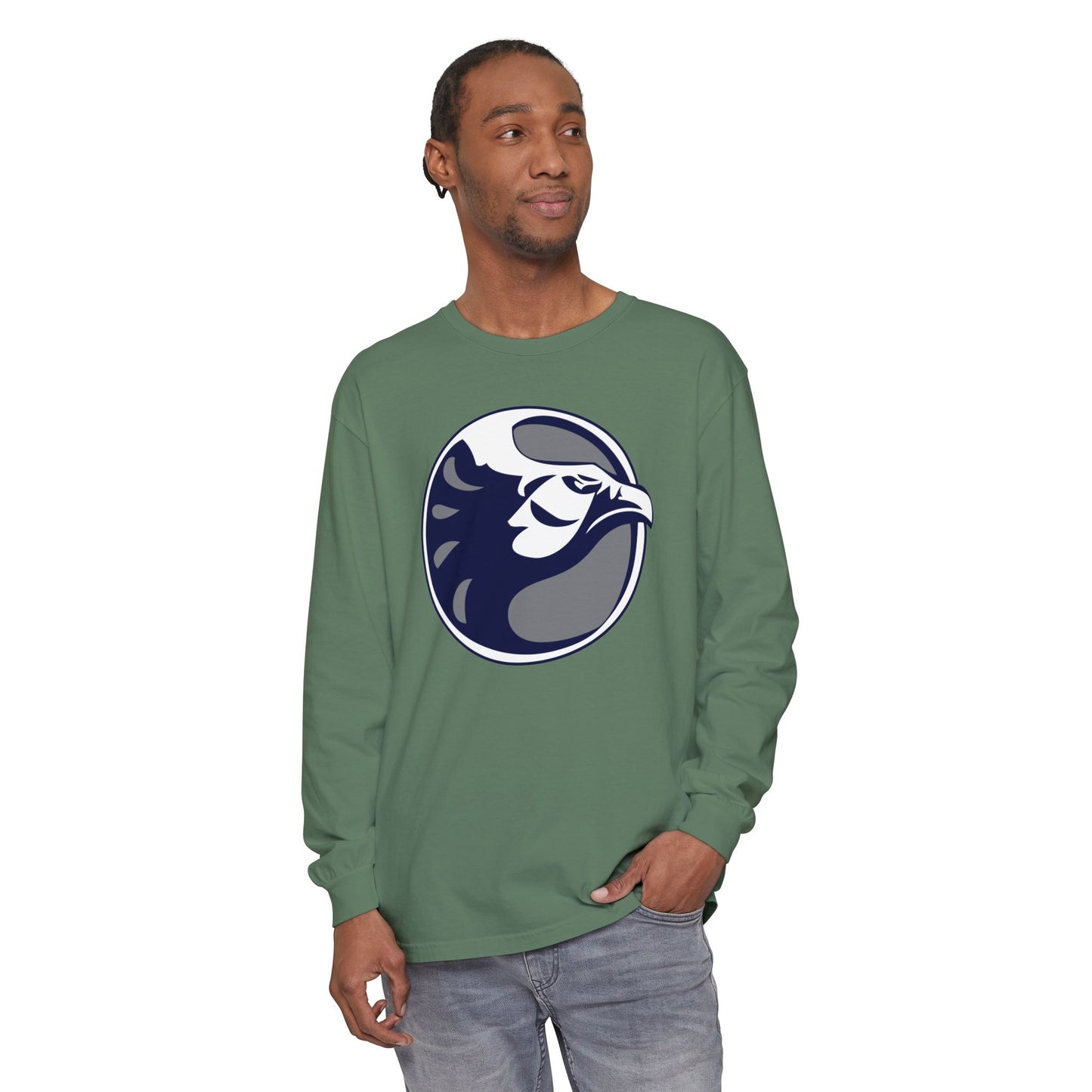 Garment-Dyed Long Sleeve Tee
