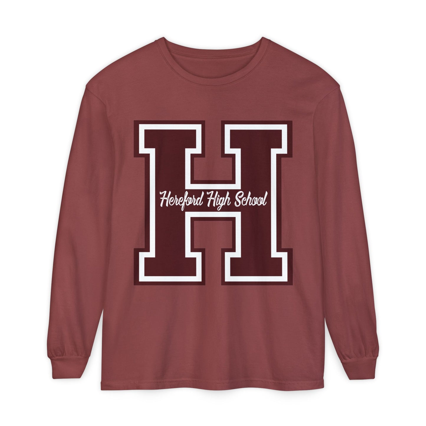 Garment-Dyed Long Sleeve Tee