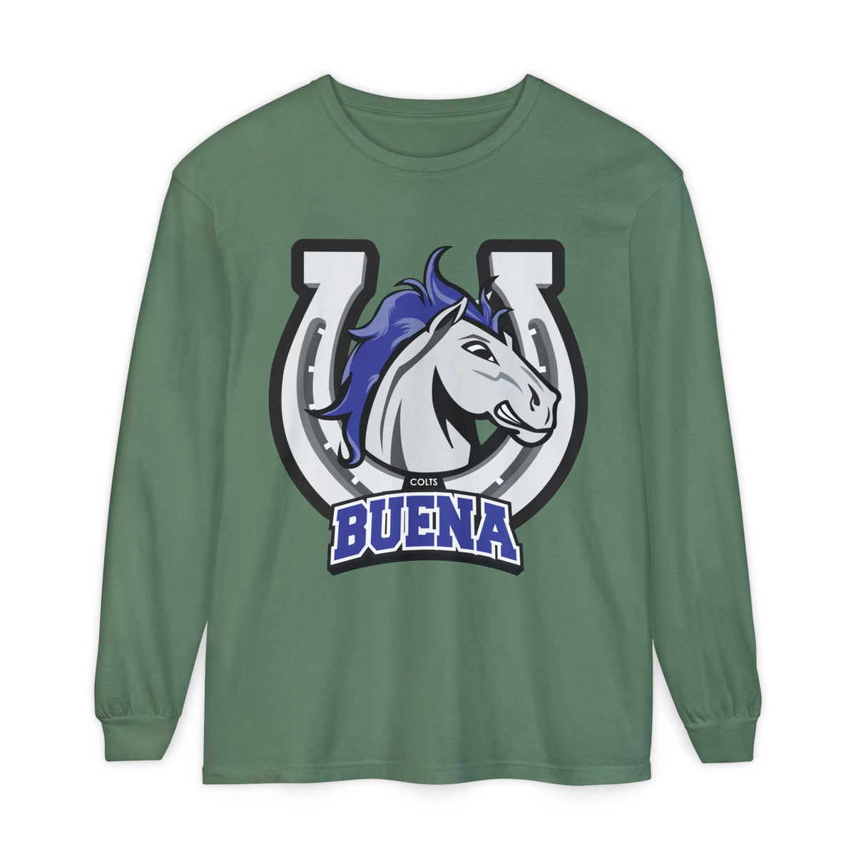Garment-Dyed Long Sleeve Tee