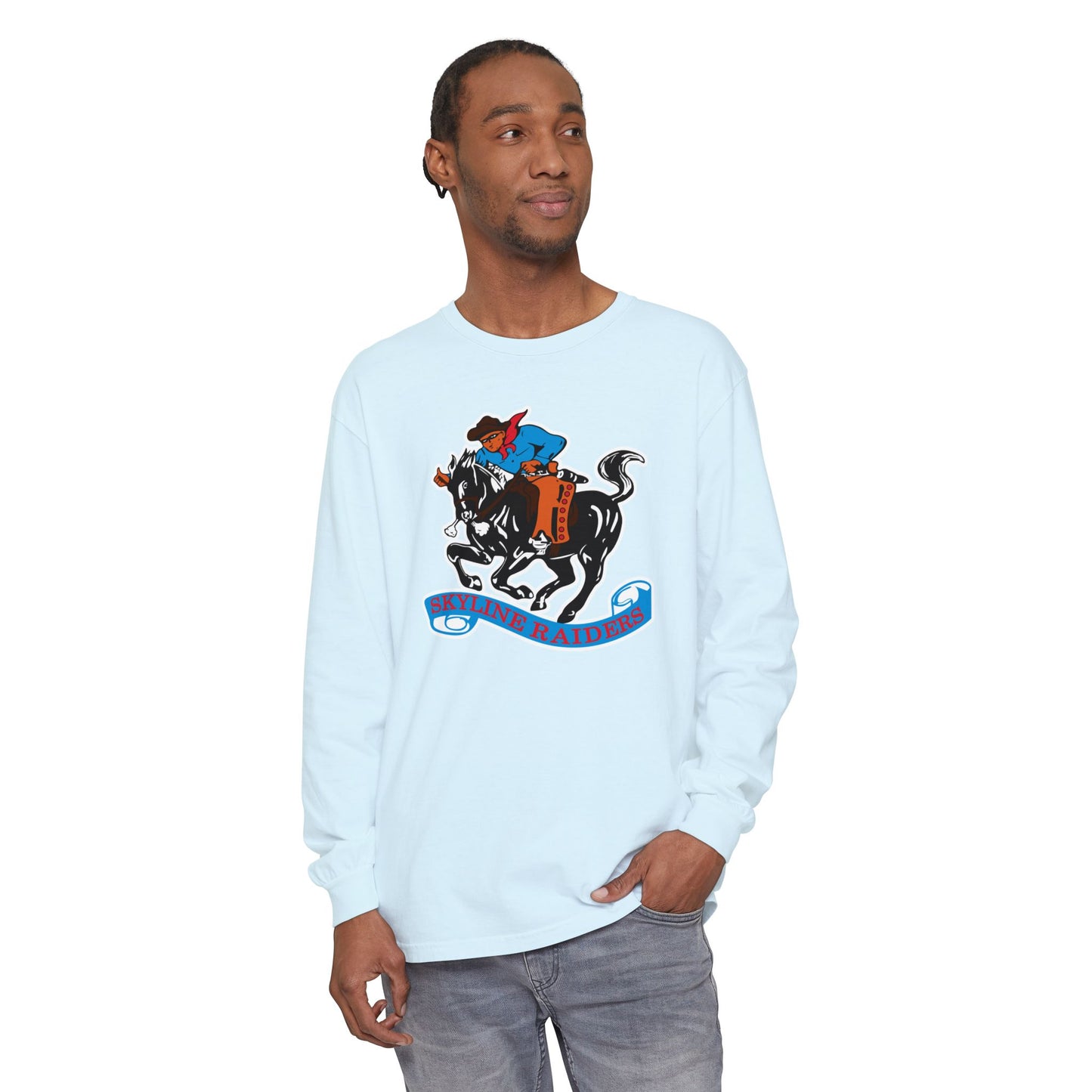 Garment-Dyed Long Sleeve Tee