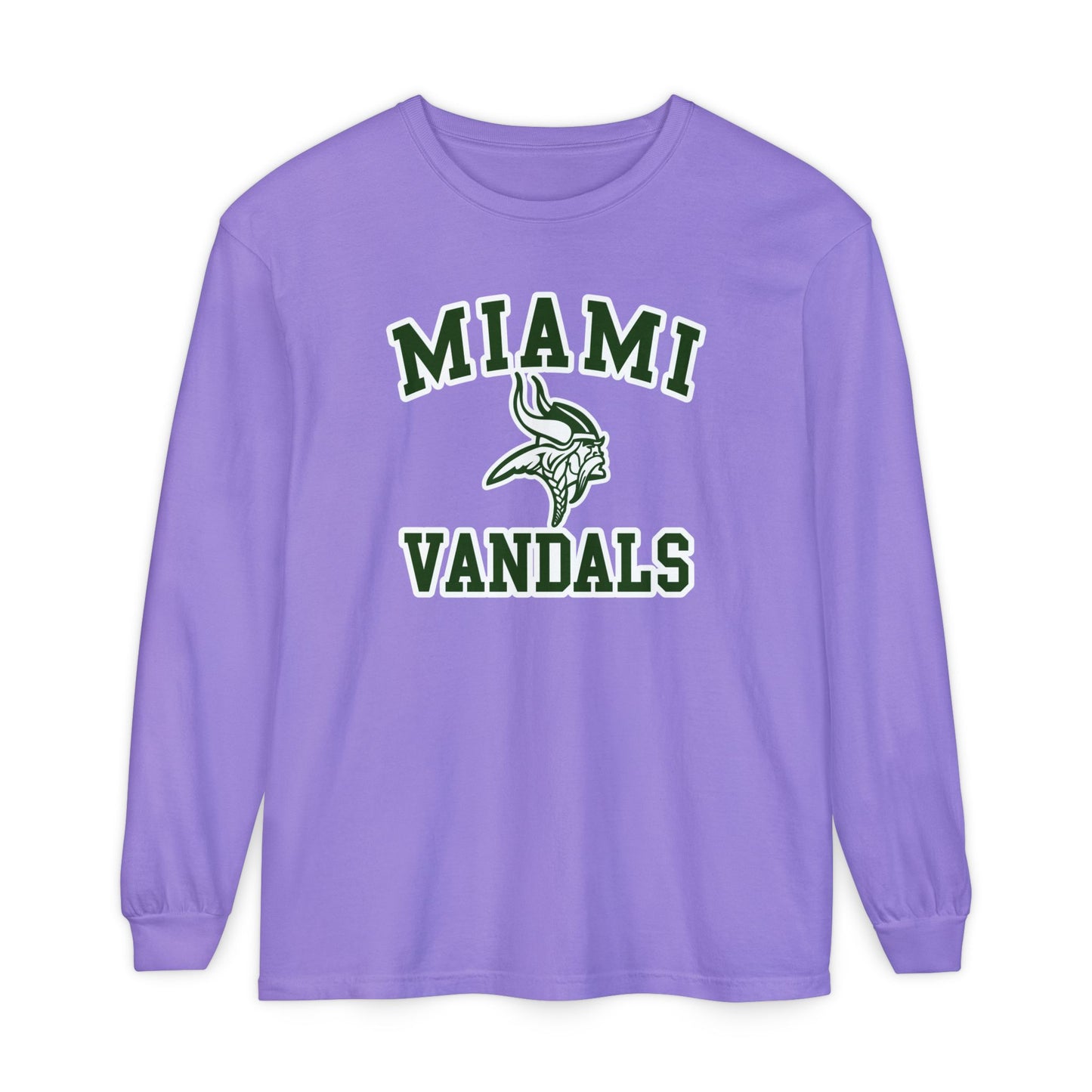 Garment-Dyed Long Sleeve Tee