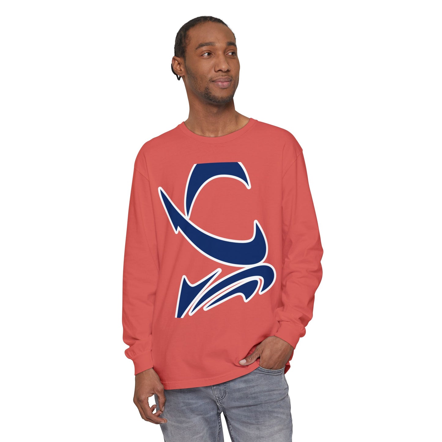 Garment-Dyed Long Sleeve Tee