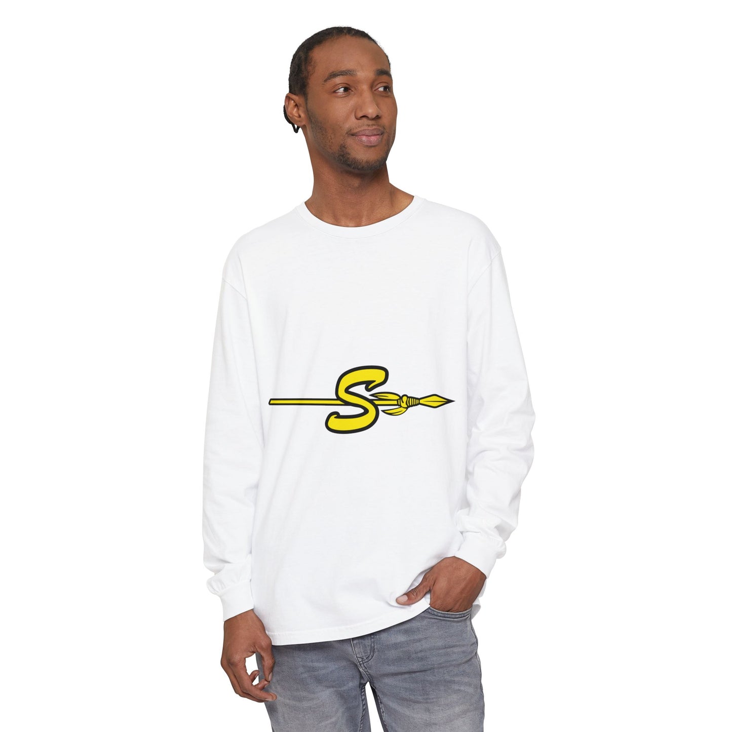 Garment-Dyed Long Sleeve Tee