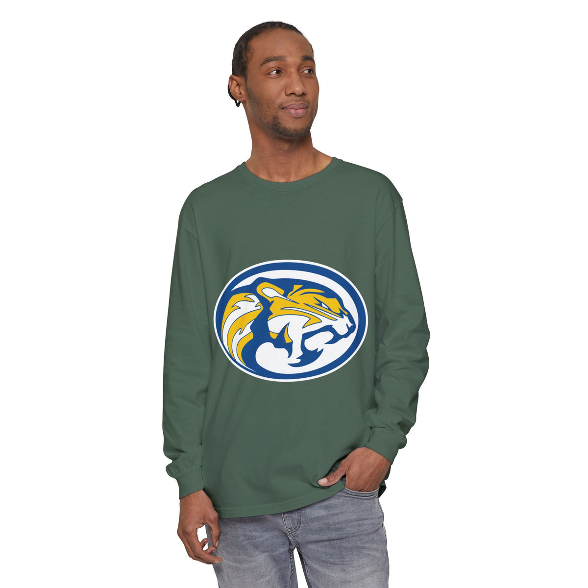 Garment-Dyed Long Sleeve Tee