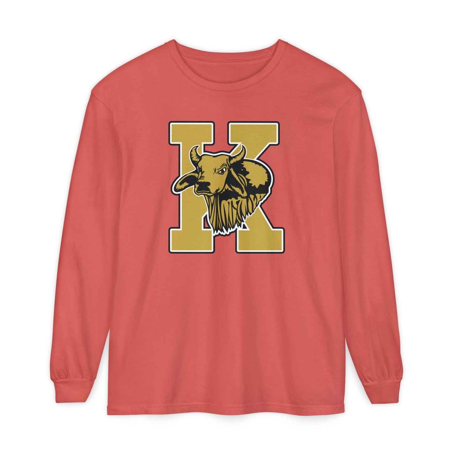 Garment-Dyed Long Sleeve Tee