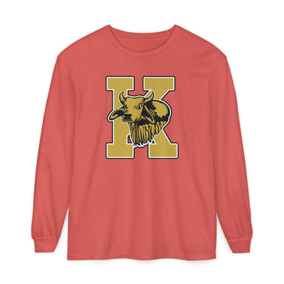 Garment-Dyed Long Sleeve Tee