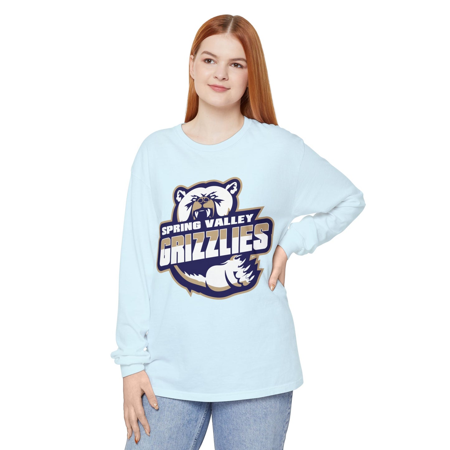 Garment-Dyed Long Sleeve Tee
