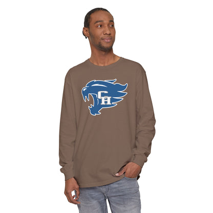 Garment-Dyed Long Sleeve Tee