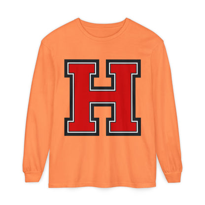 Garment-Dyed Long Sleeve Tee