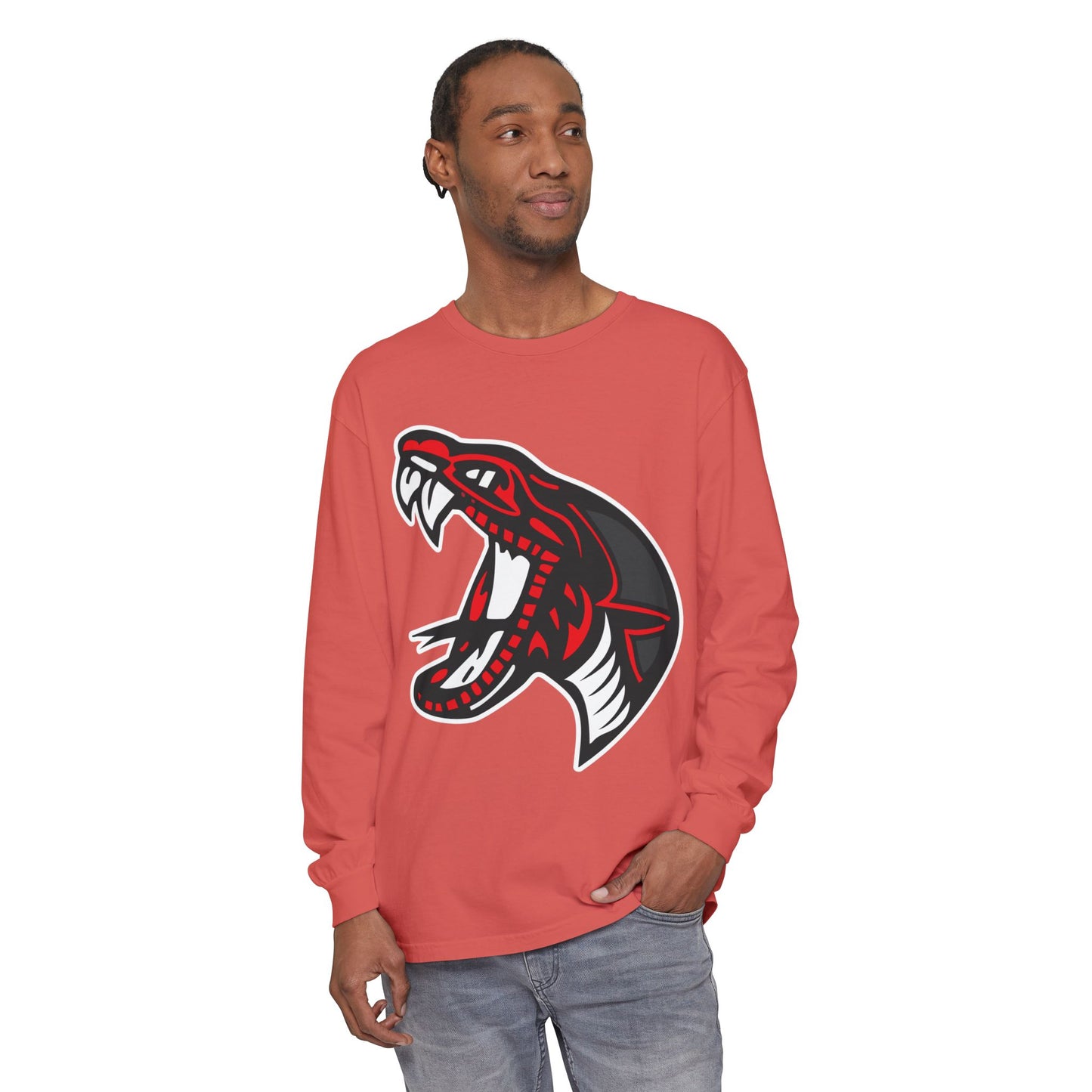 Garment-Dyed Long Sleeve Tee