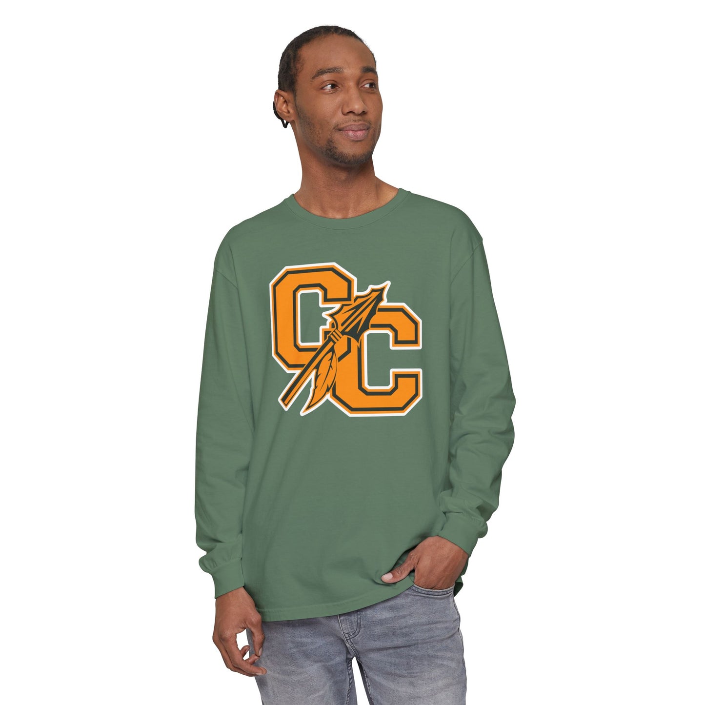 Garment-Dyed Long Sleeve Tee