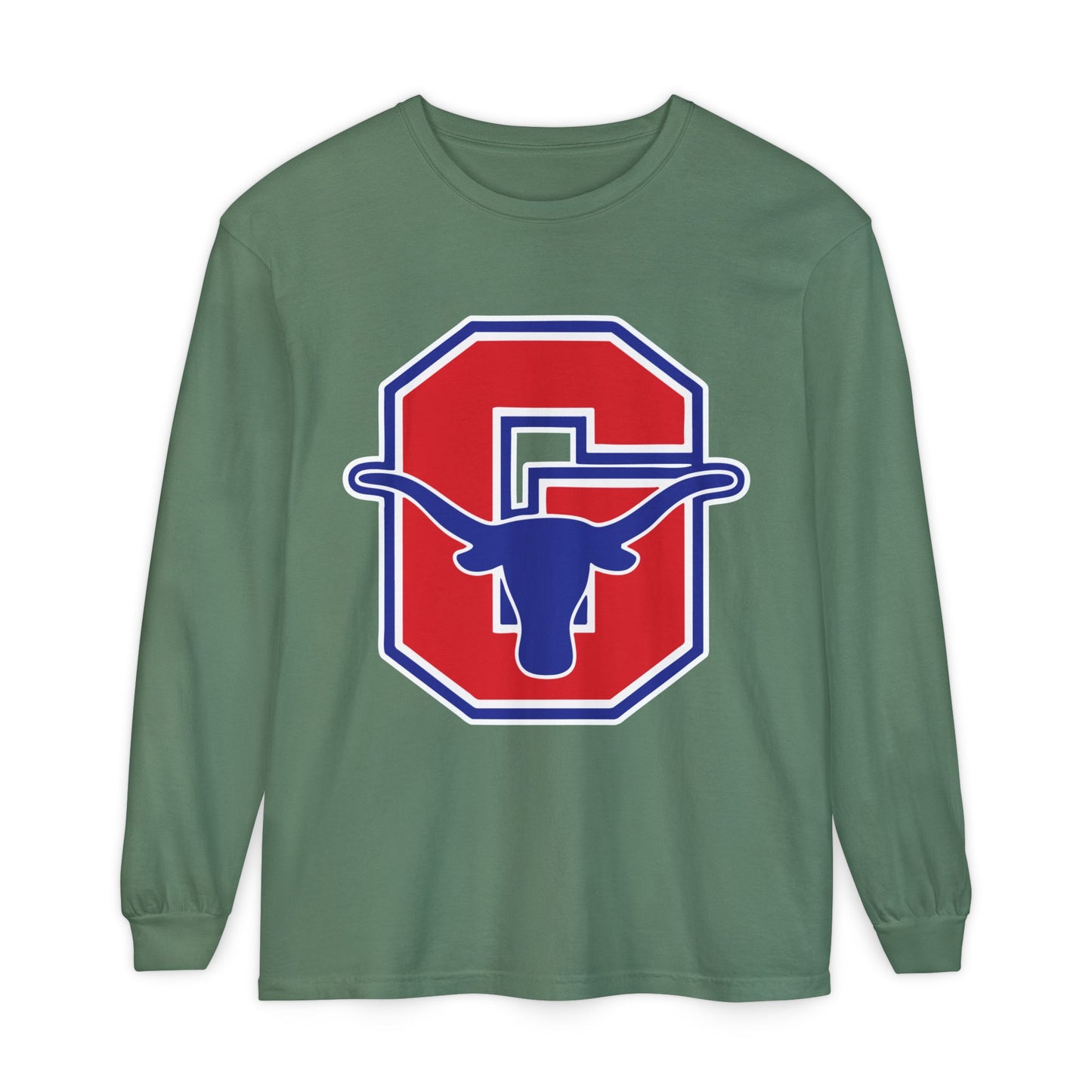 Garment-Dyed Long Sleeve Tee