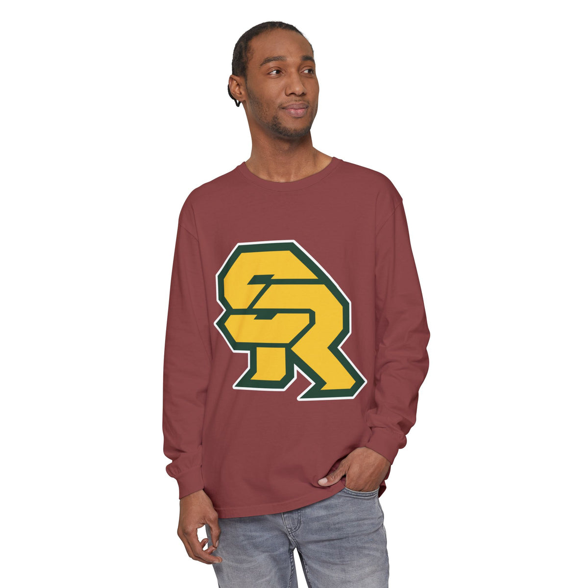 Garment-Dyed Long Sleeve Tee
