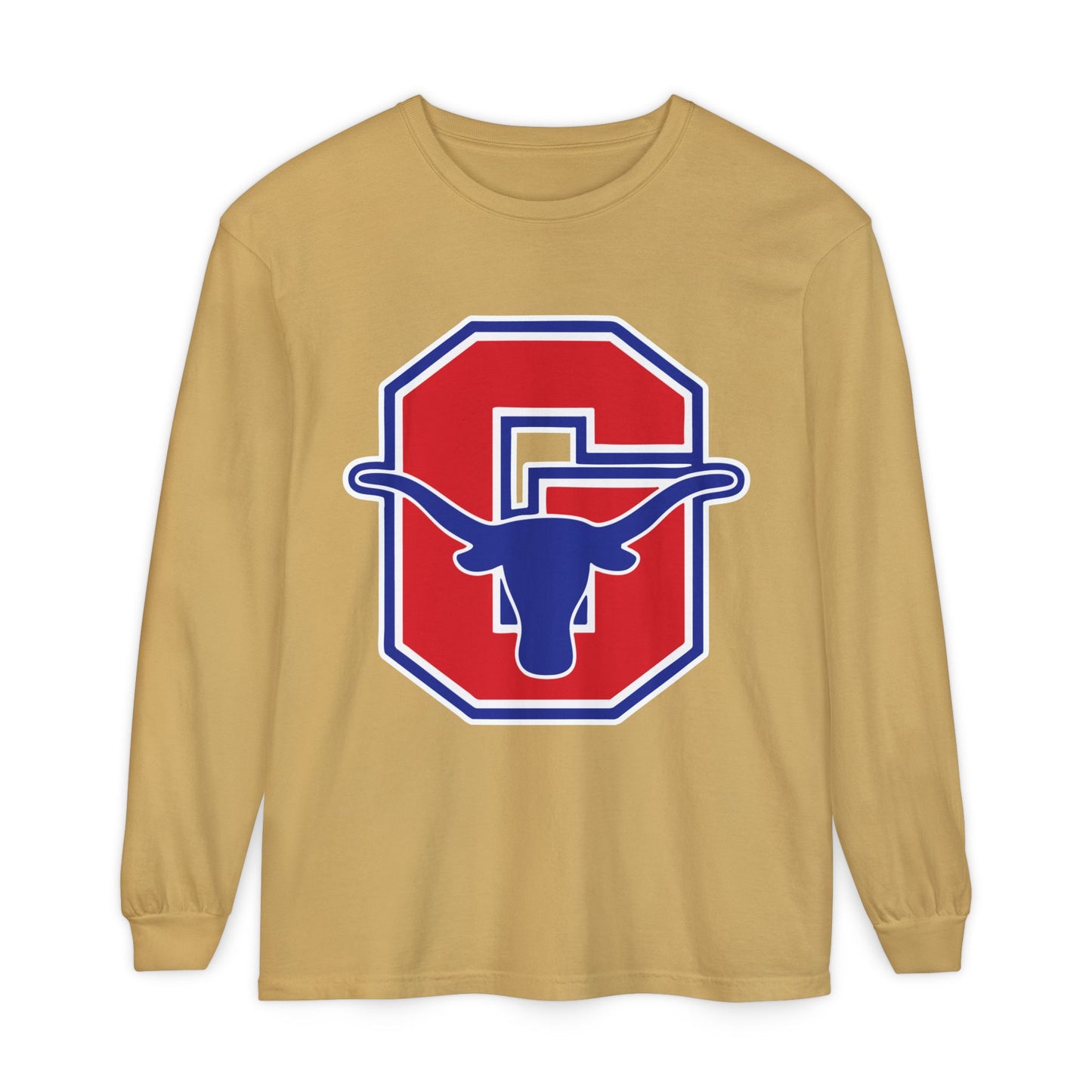 Garment-Dyed Long Sleeve Tee