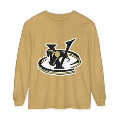 Garment-Dyed Long Sleeve Tee