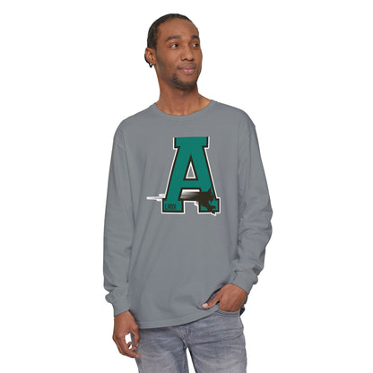 Garment-Dyed Long Sleeve Tee