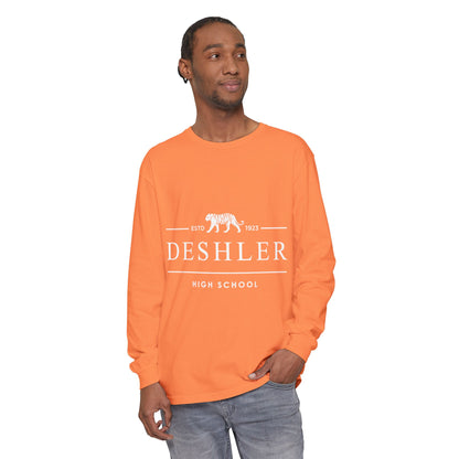 Garment-Dyed Long Sleeve Tee