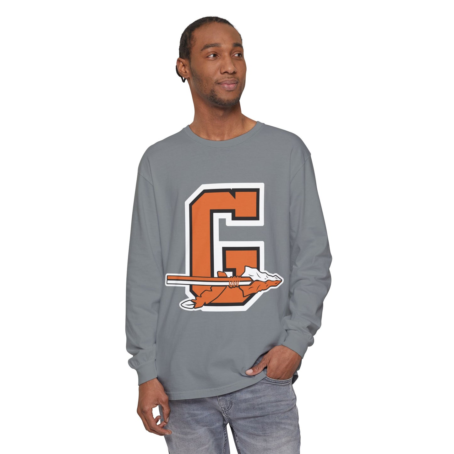 Garment-Dyed Long Sleeve Tee