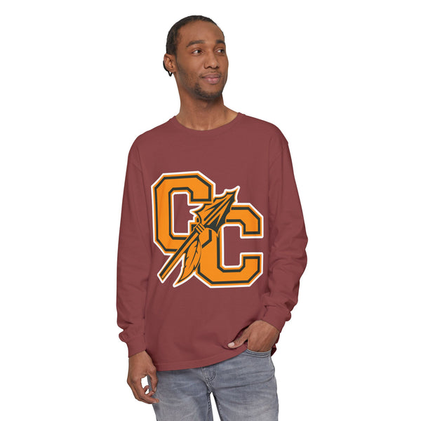 Garment-Dyed Long Sleeve Tee