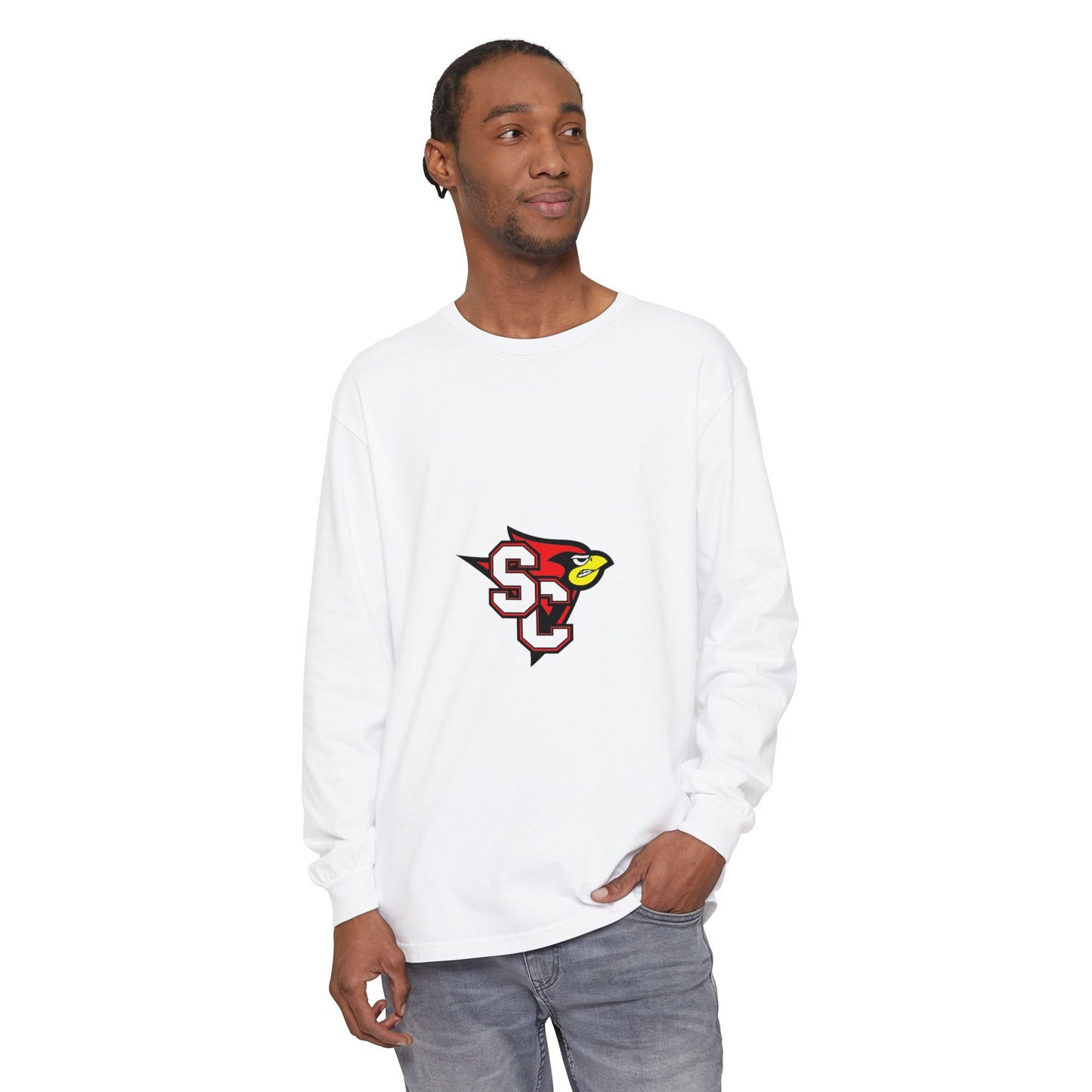 Garment-Dyed Long Sleeve Tee