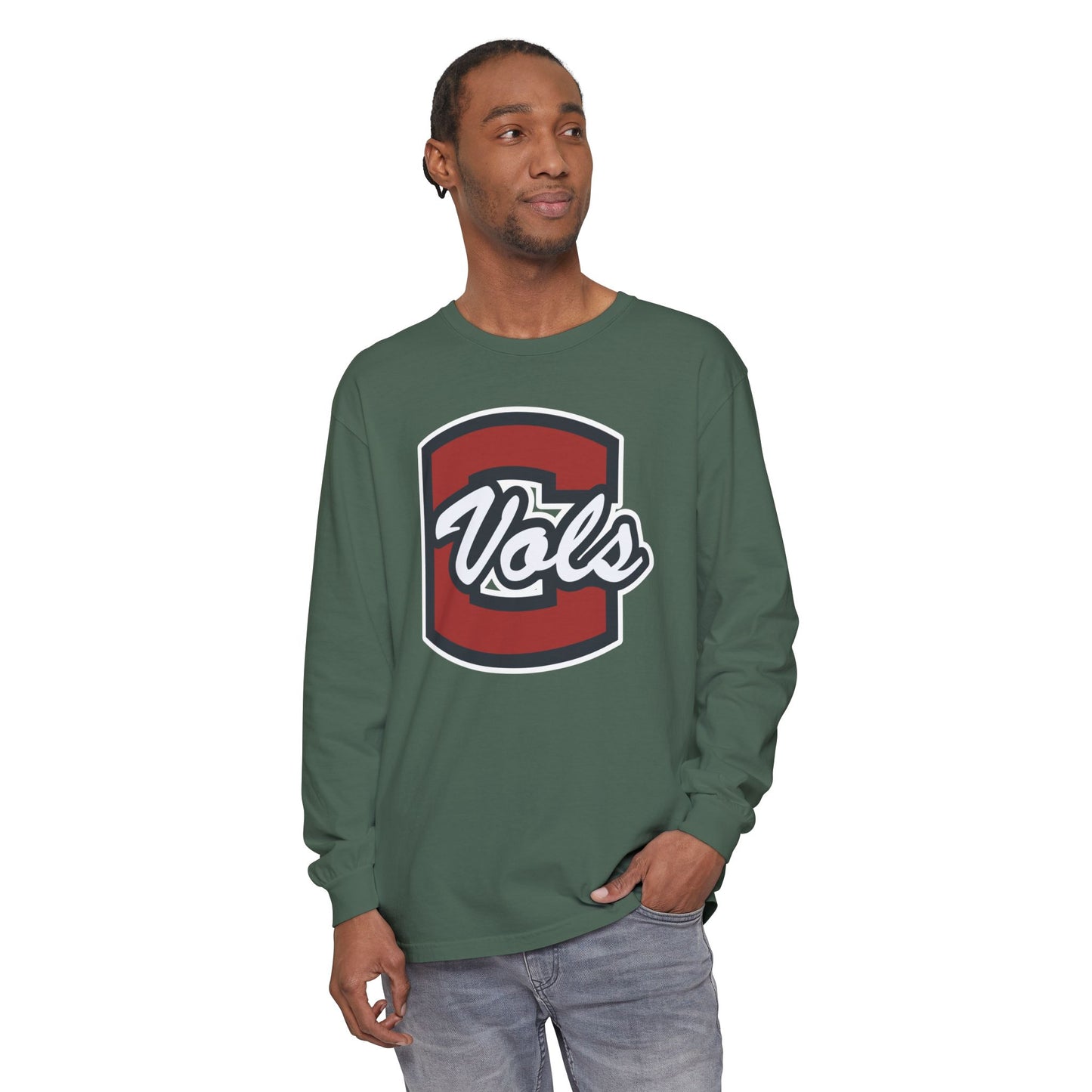 Garment-Dyed Long Sleeve Tee
