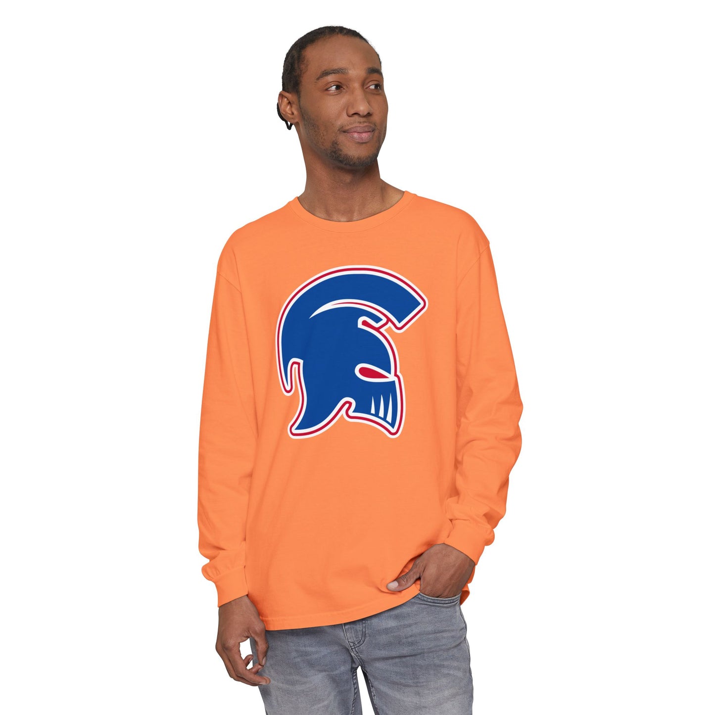 Garment-Dyed Long Sleeve Tee