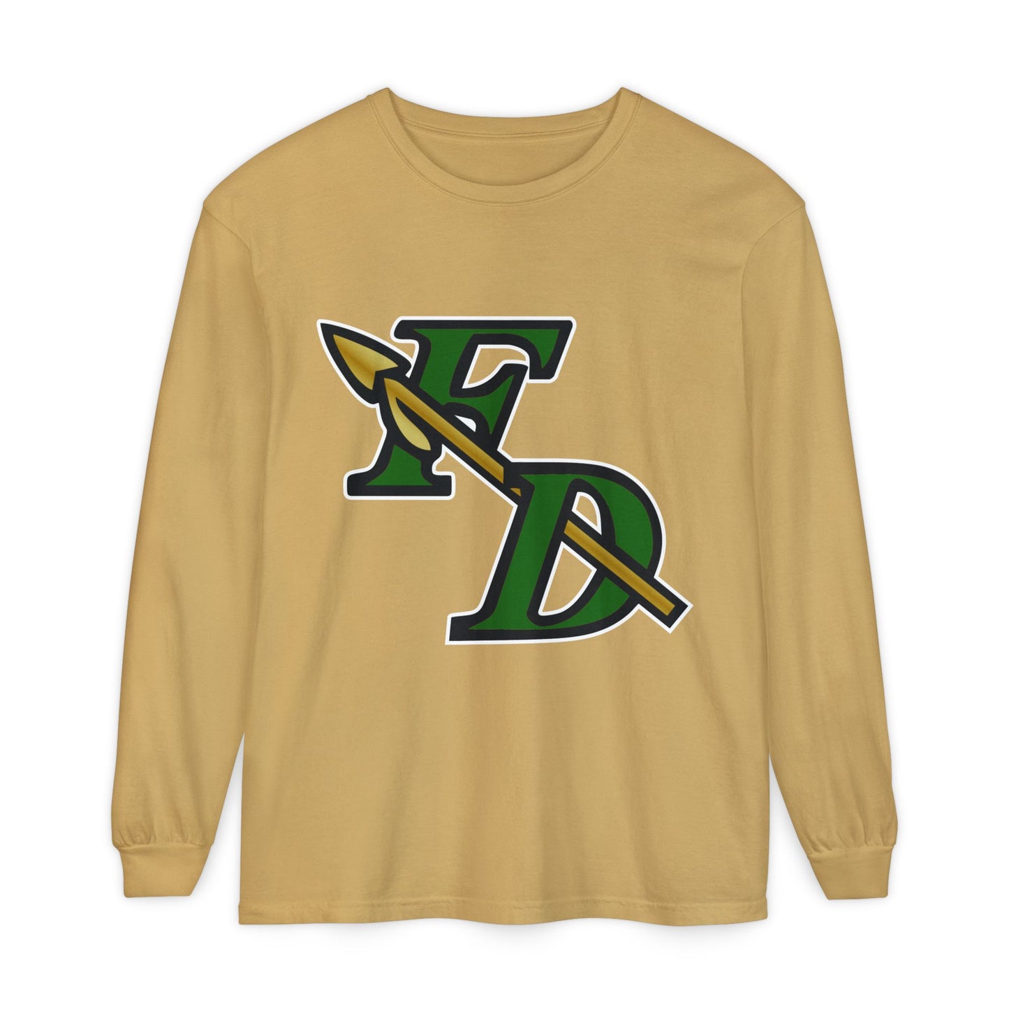 Garment-Dyed Long Sleeve Tee