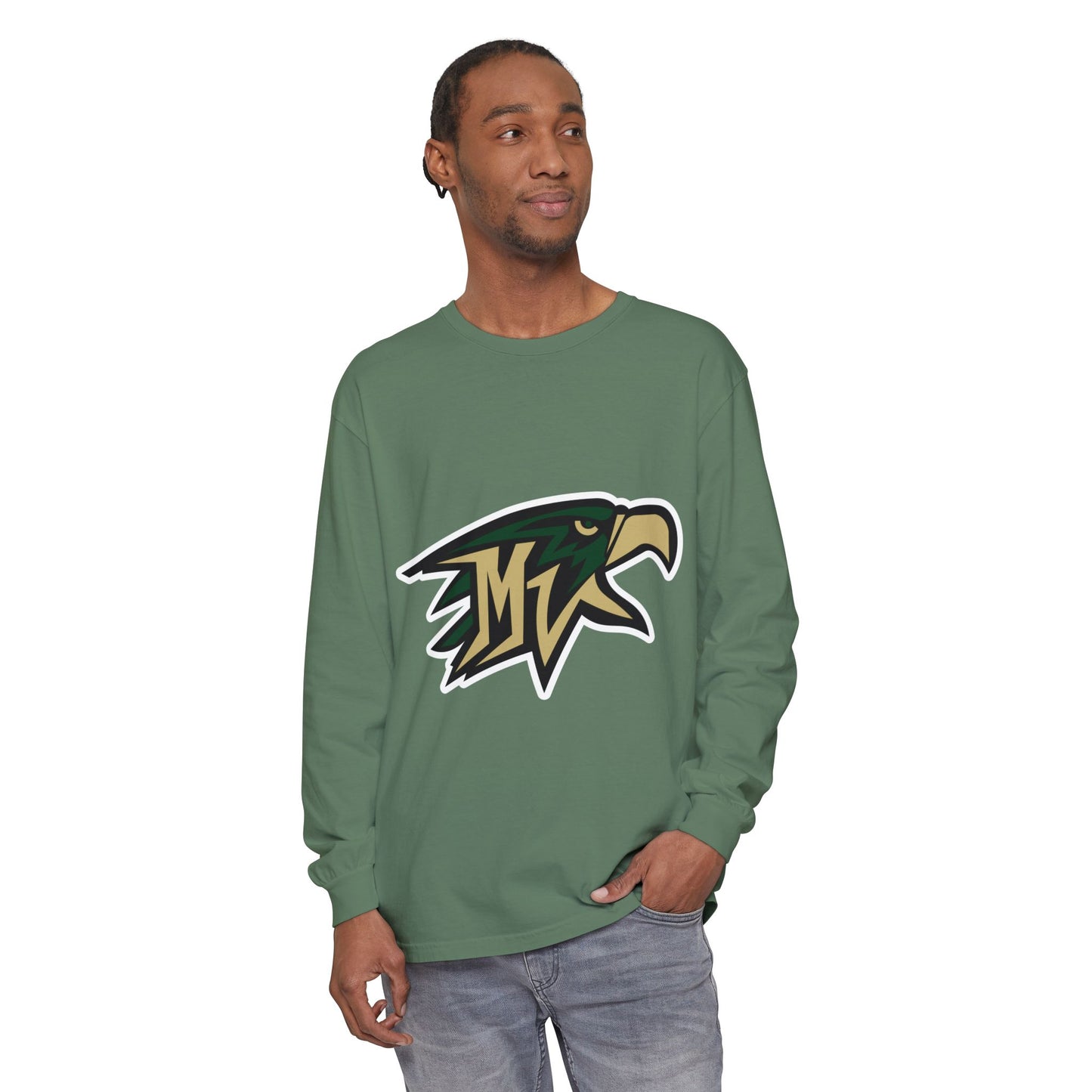 Garment-Dyed Long Sleeve Tee