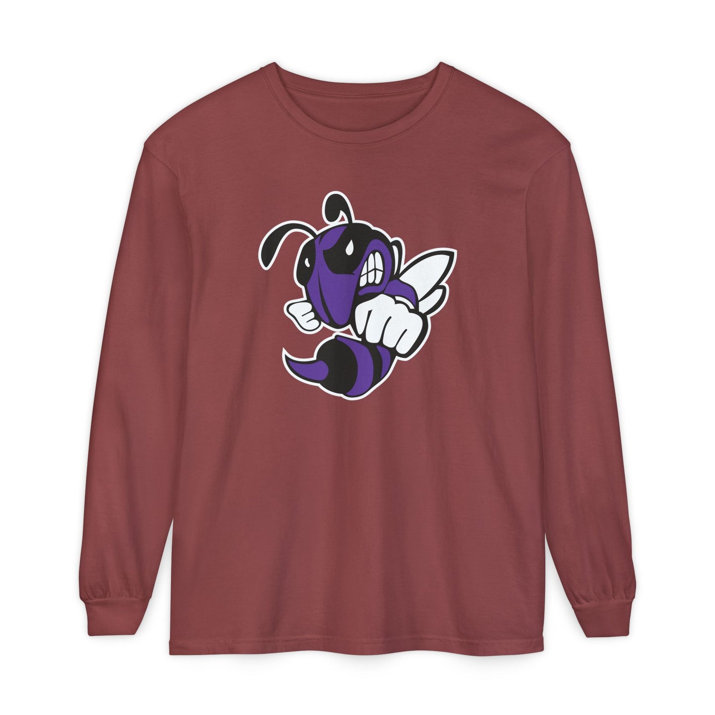 Garment-Dyed Long Sleeve Tee