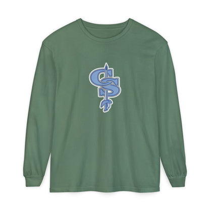 Garment-Dyed Long Sleeve Tee
