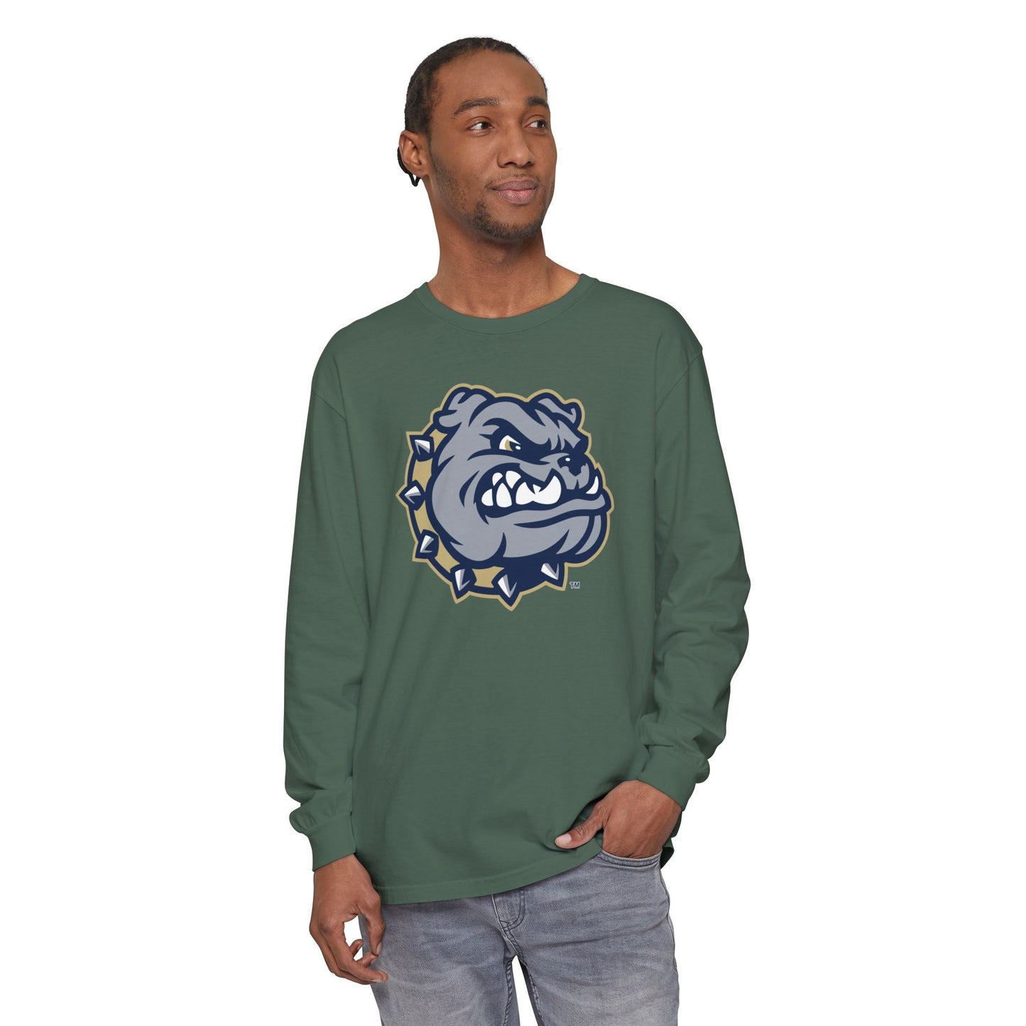Garment-Dyed Long Sleeve Tee