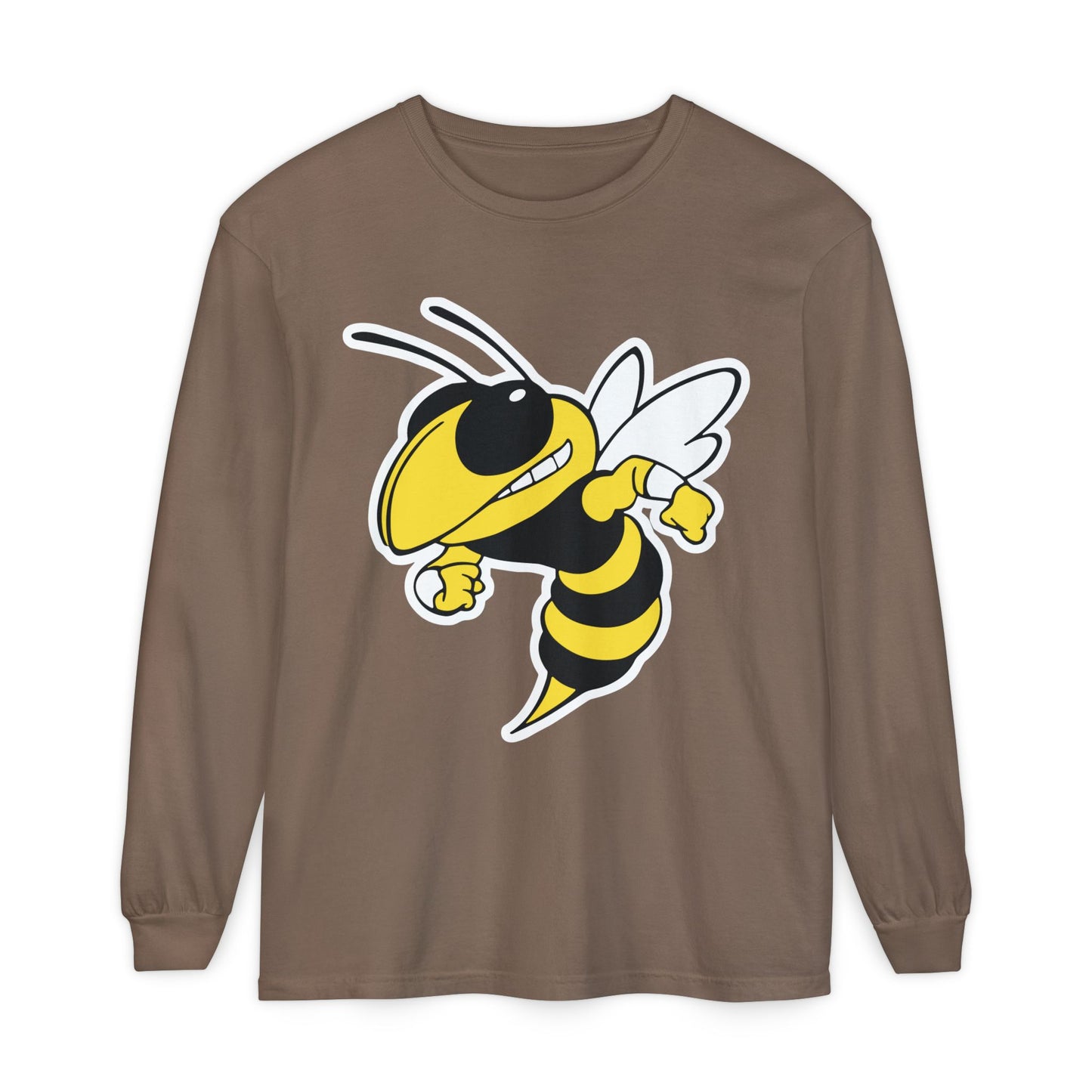 Garment-Dyed Long Sleeve Tee