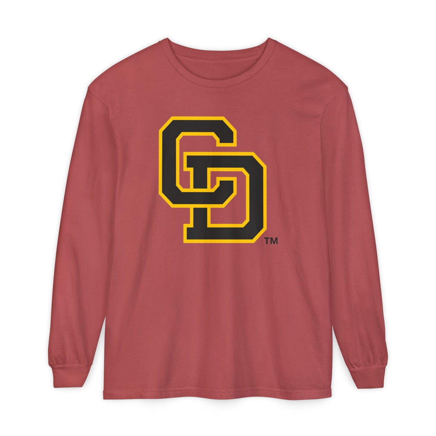 Garment-Dyed Long Sleeve Tee