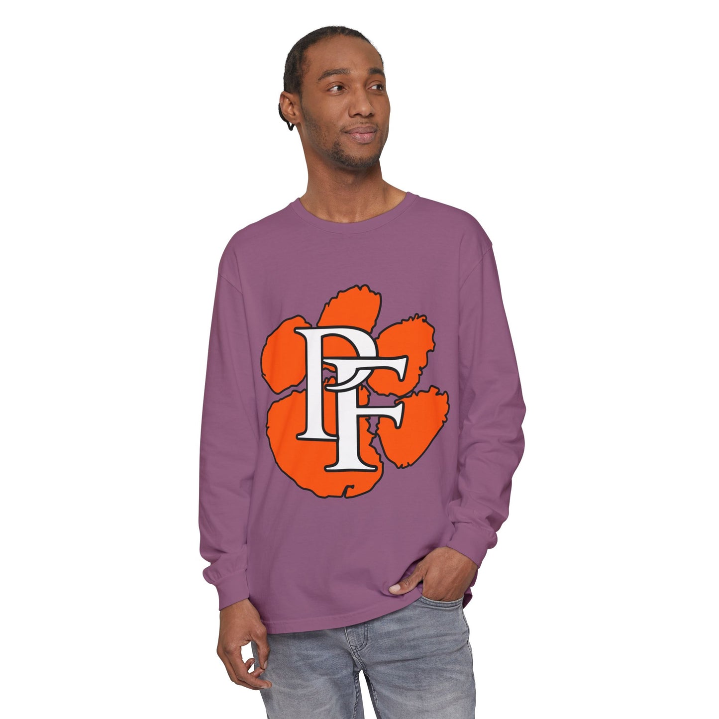 Garment-Dyed Long Sleeve Tee