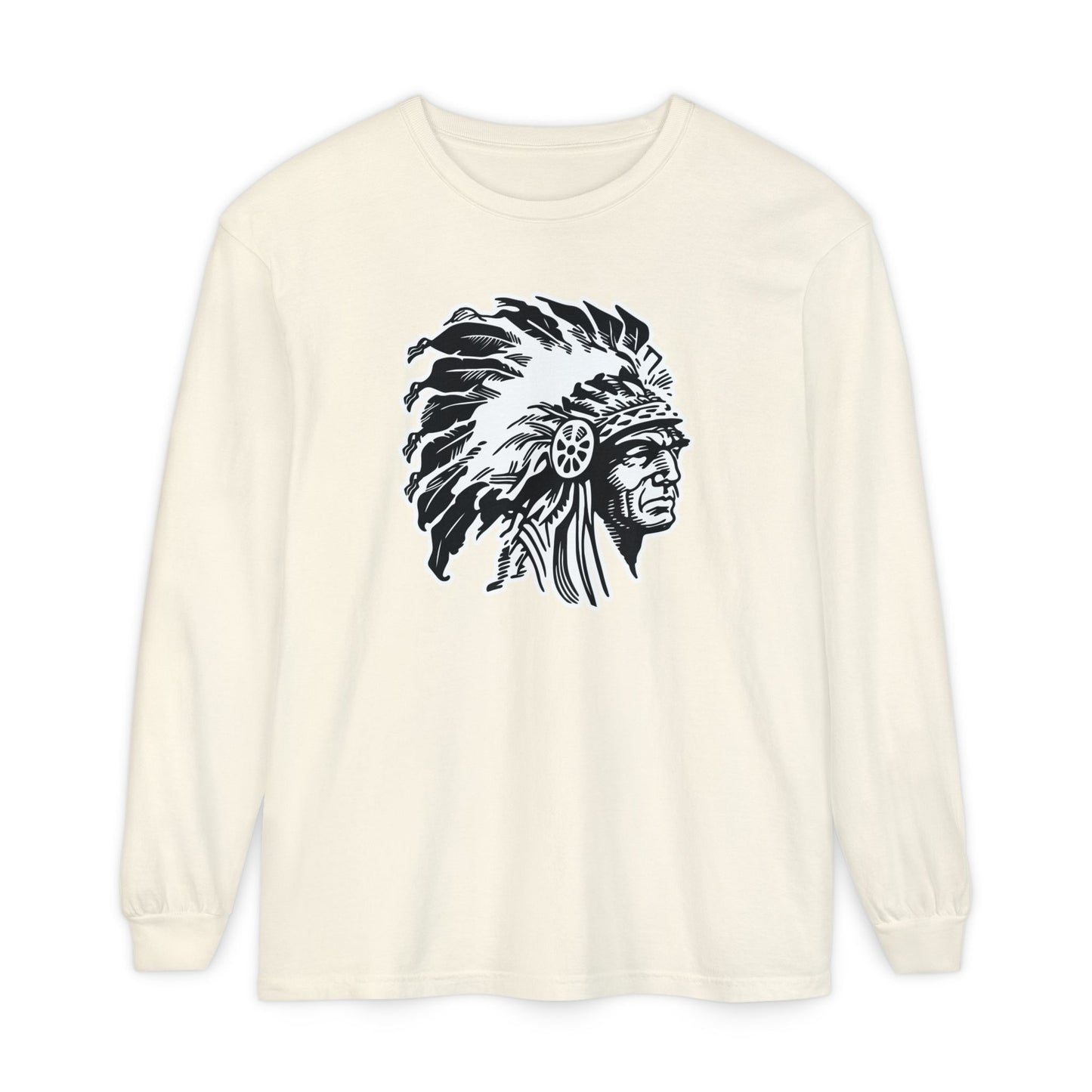 Garment-Dyed Long Sleeve Tee
