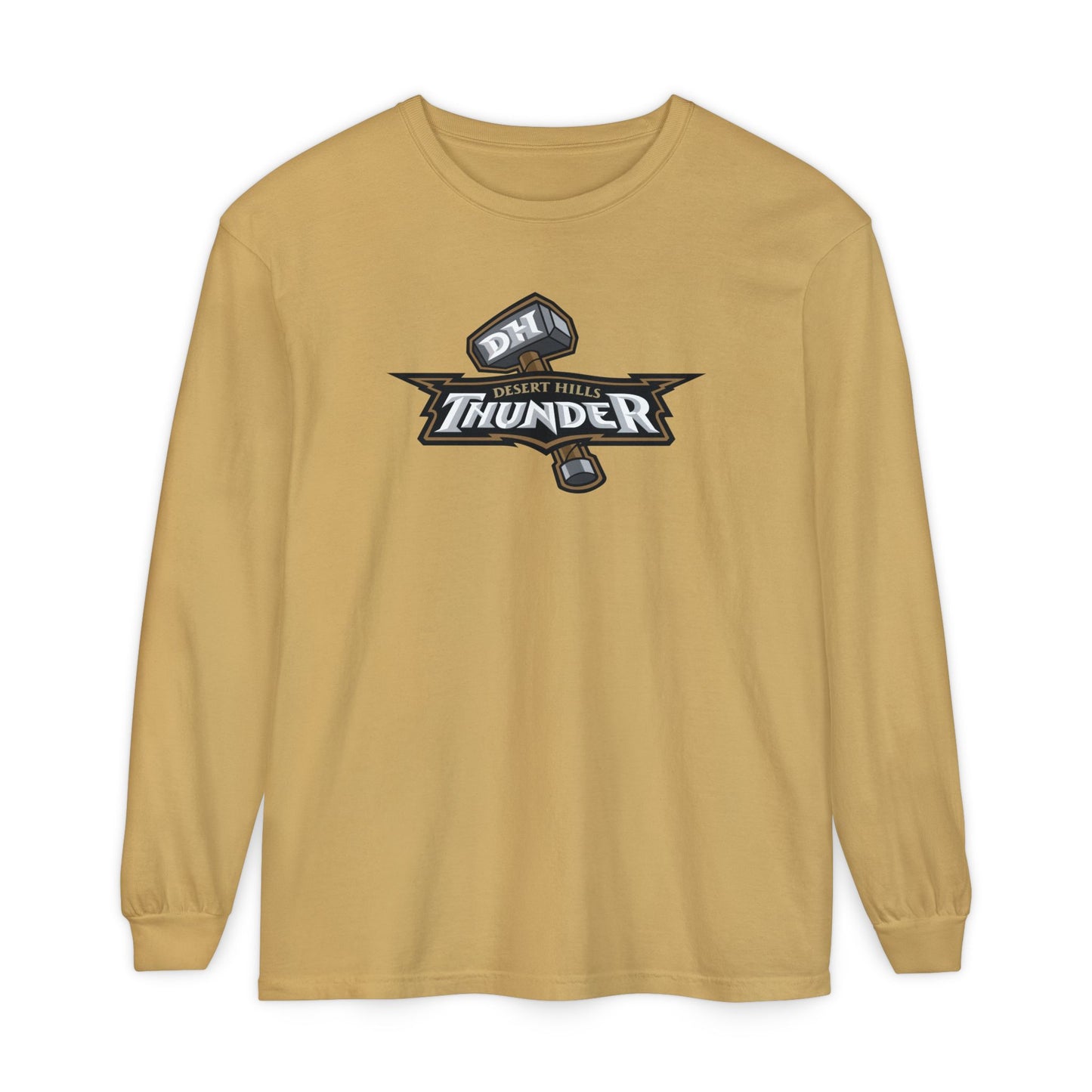 Garment-Dyed Long Sleeve Tee