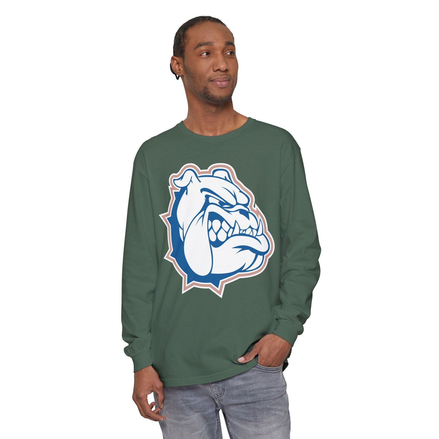 Garment-Dyed Long Sleeve Tee