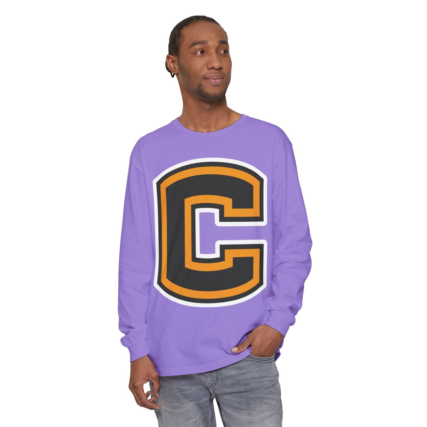 Garment-Dyed Long Sleeve Tee